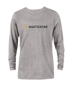 NauticStar Men's Long Sleeve T-Shirt - Grey
