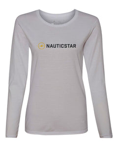 NauticStar Women's Long Sleeve T-Shirt - Grey