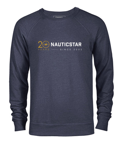 NauticStar 20th Men's Crewneck Sweatshirt - Navy