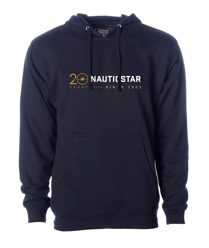 NauticStar 20th Men's Hooded Sweatshirt - Navy