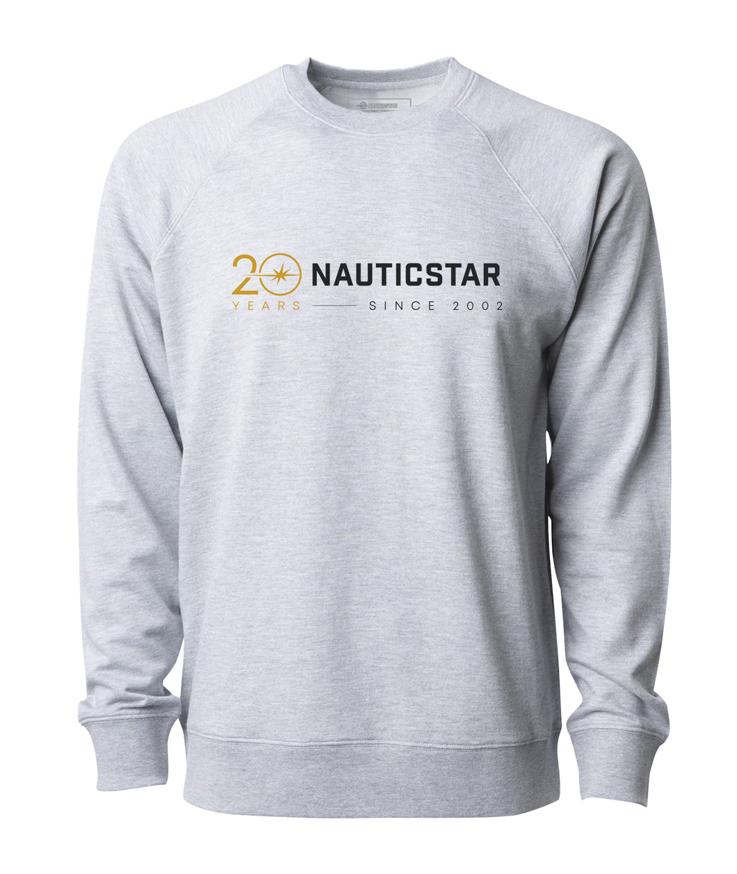 NauticStar 20th Men's Crewneck Sweatshirt - Grey